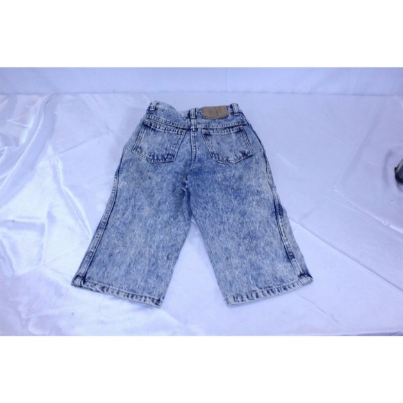 Girls High Waist Jean Capri's Pants Acid Washed SZ 10 - Picture 4 of 7